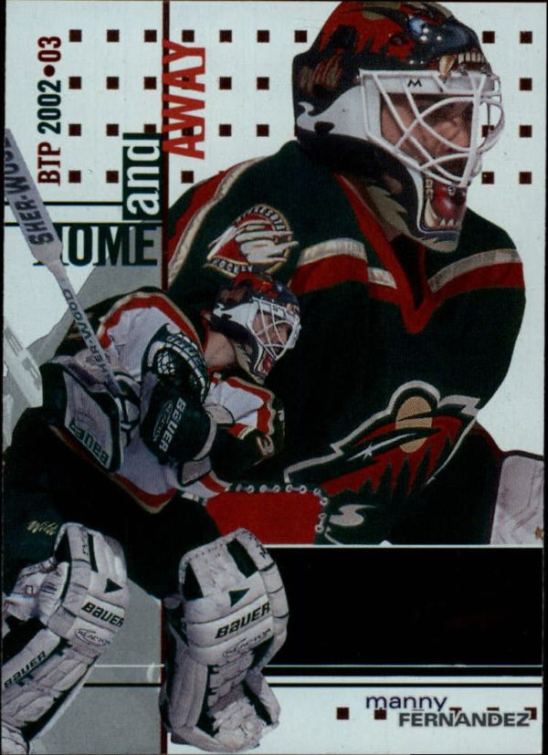 NHL 2002-03 Between The Pipes - No 135 - Manny Fernandez