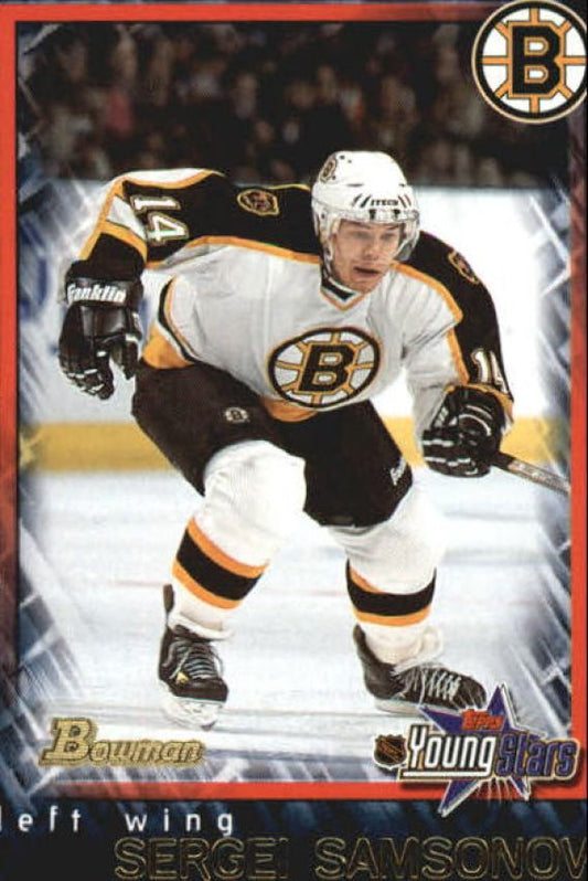 NHL 2002-03 Bowman YoungStars - No 106 - Sergei Samsonov