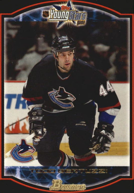 NHL 2002-03 Bowman YoungStars - No 4 - Todd Bertuzzi