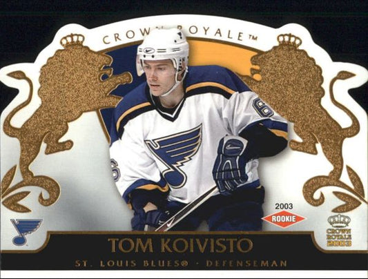 NHL 2002-03 Crown Royale - No 134 - Tom Koivisto