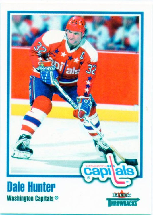 NHL 2002-03 Fleer Throwbacks - No 8 - Dale Hunter