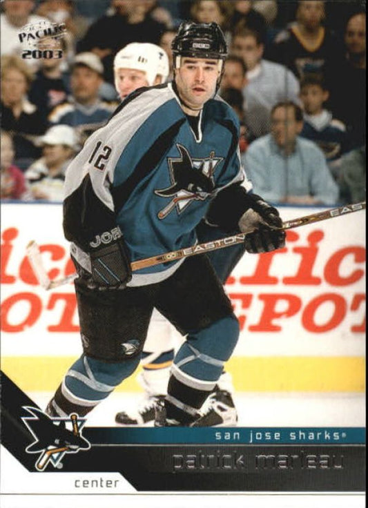 NHL 2002-03 Pacific - No 336 - Patrick Marleau