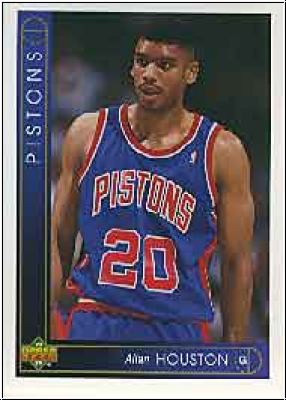 NBA 1993/94 Upper Deck - No. 405 - Allan Houston