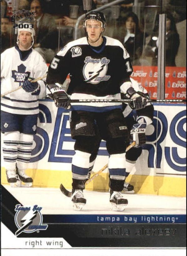 NHL 2002-03 Pacific - No 345 - Nikita Alexeev