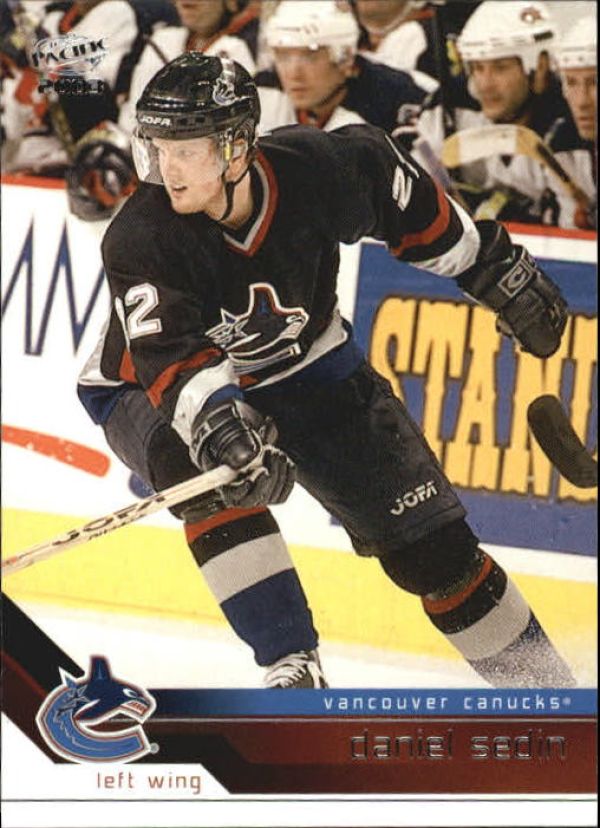 NHL 2002-03 Pacific - No. 383 - Daniel Sedin