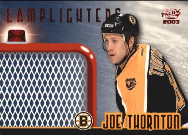 NHL 2002-03 Pacific Lamplighters - No 3 - Joe Thornton