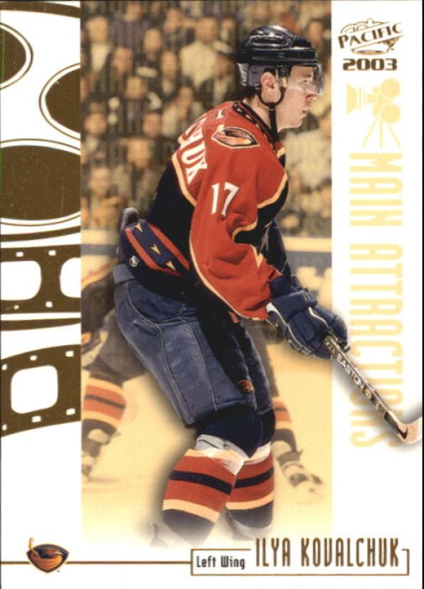 NHL 2002-03 Pacific Main Attractions - No 2 - Ilya Kovalchuk