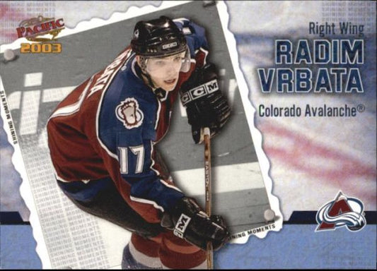 NHL 2002-03 Pacific Shining Moments - No 4 - Radim Vrbata