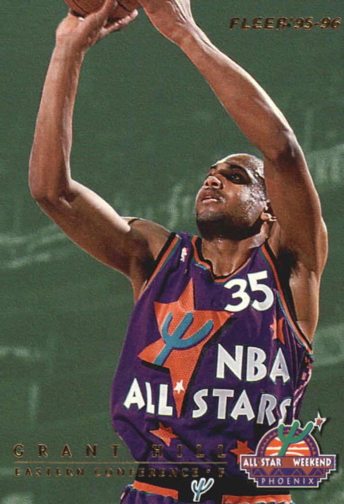 NBA 1995-96 Fleer European - No 225 - Grant Hill / Charles Barkley