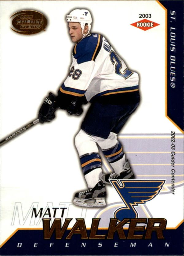 NHL 2002-03 Pacific Calder - No 142 - Matt Walker