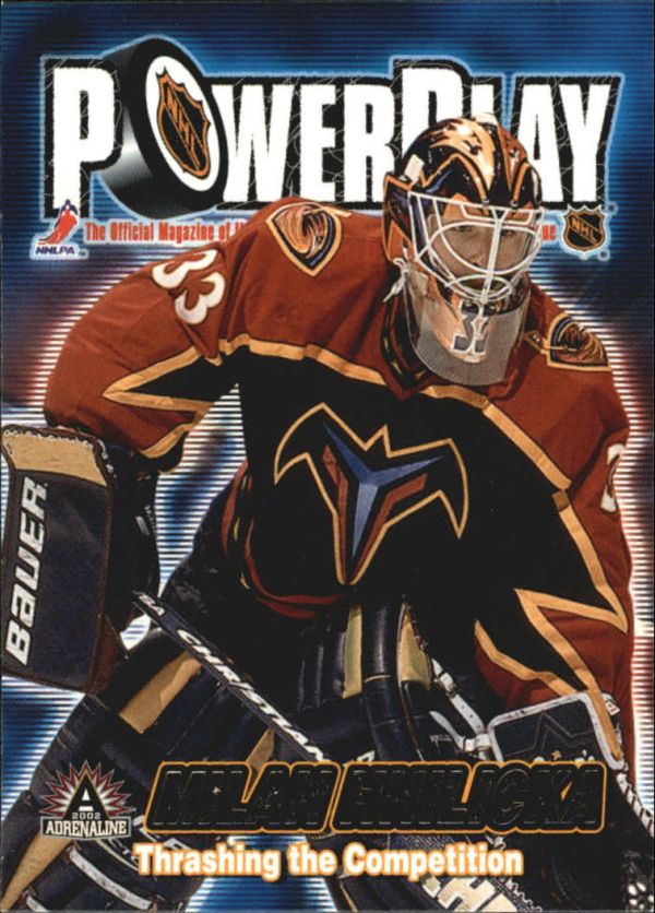 NHL 2001-02 Pacific Adrenaline Power Play - No 3 - Milan Hnilicka