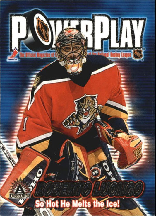 NHL 2001-02 Pacific Adrenaline Power Play - No 17 - Roberto Luongo