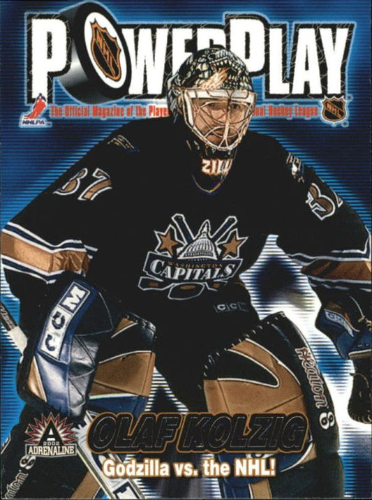 NHL 2001-02 Pacific Adrenaline Power Play - No 36 - Olaf Kolzig
