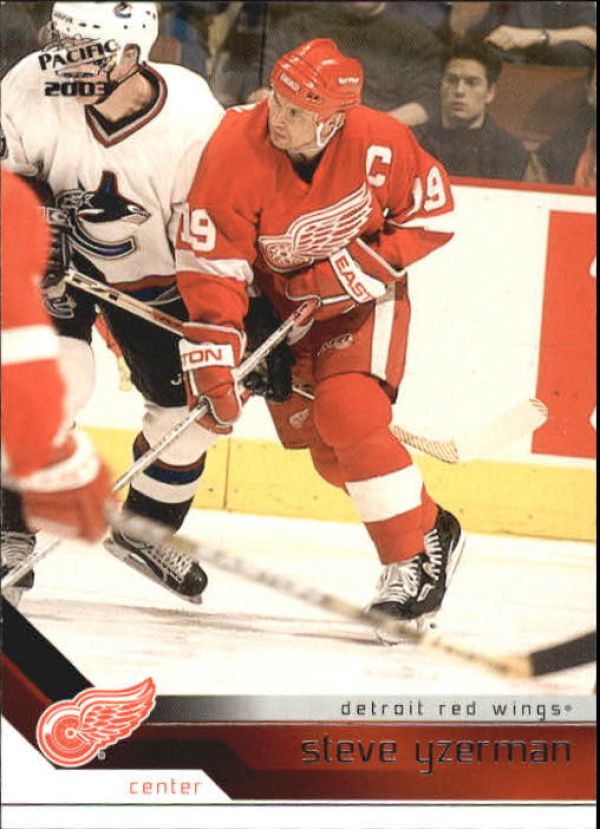 NHL 2002-03 Pacific - No 137 - Steve Yzerman