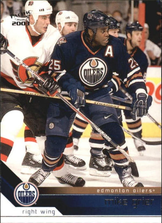 NHL 2002-03 Pacific - No 142 - Mike Grier