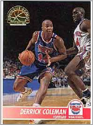 NBA 1994-95 Hoops Supreme Court - No SC29 - Derrick D. Coleman