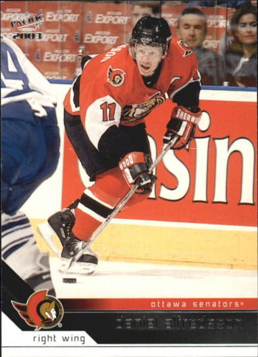 NHL 2002-03 Pacific - No 260 - Daniel Alfredsson