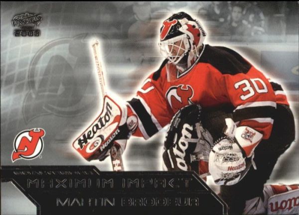 NHL 2002-03 Pacific Maximum Impact - No 5 - Martin Brodeur