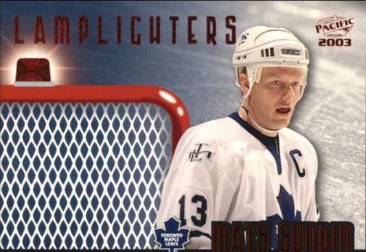 NHL 2002-03 Pacific Lamplighters - No 12 - Mats Sundin