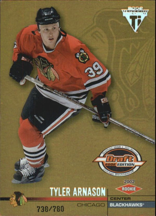 NHL 2001-02 Titanium Draft Day Edition - No 114 - Tyler Arnason