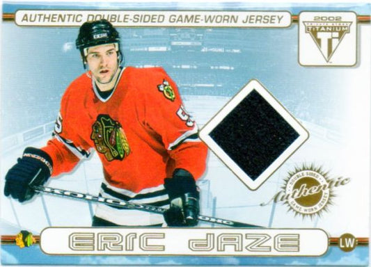 NHL 2001-02 Titanium Double Sided Jersey - No 24 - Eric Daze / Mark Bell