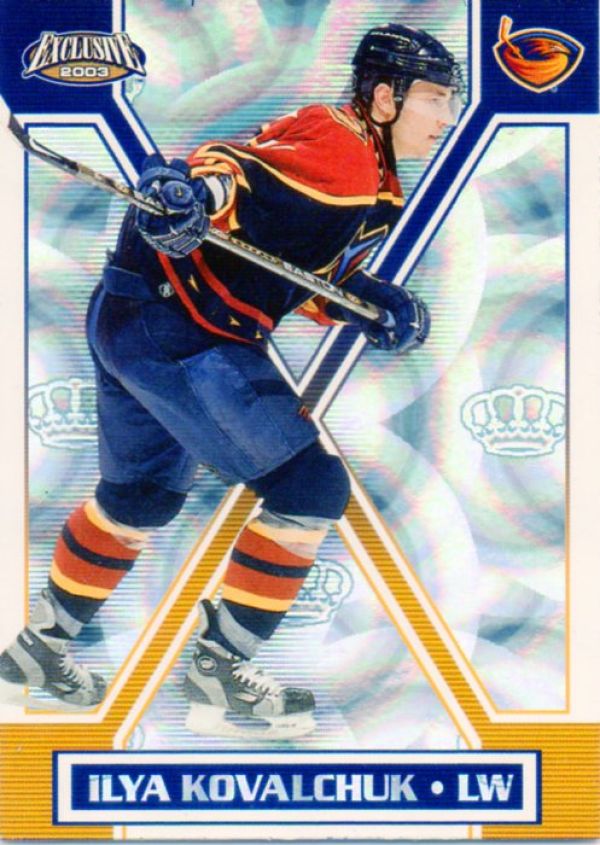 NHL 2002-03 Pacific Exclusive - No 8 - Ilya Kovalchuk