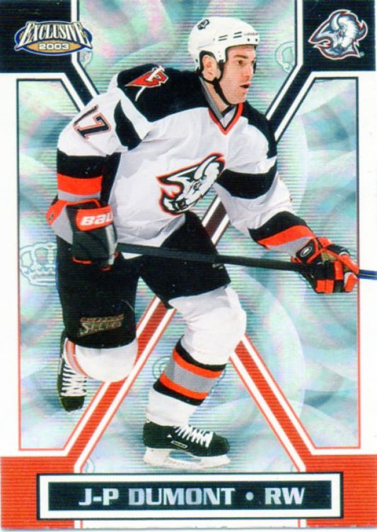 NHL 2002-03 Pacific Exclusive - No 18 - J.-P. Dumont