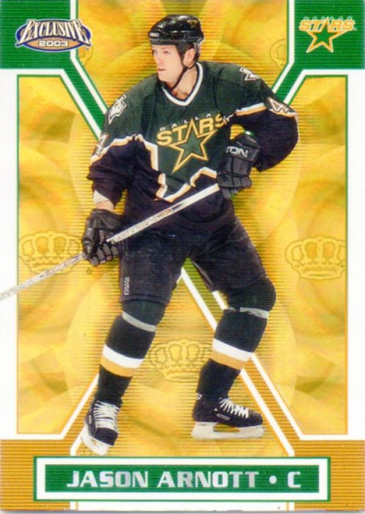 NHL 2002-03 Pacific Exclusive Gold - No 54 - Jason Arnott