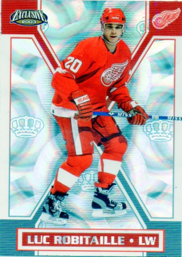 NHL 2002-03 Pacific Exclusive - No 66 - Luc Robitaille