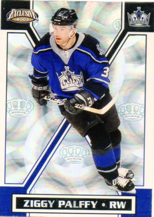 NHL 2002-03 Pacific Exclusive - No 81 - Ziggy Palffy