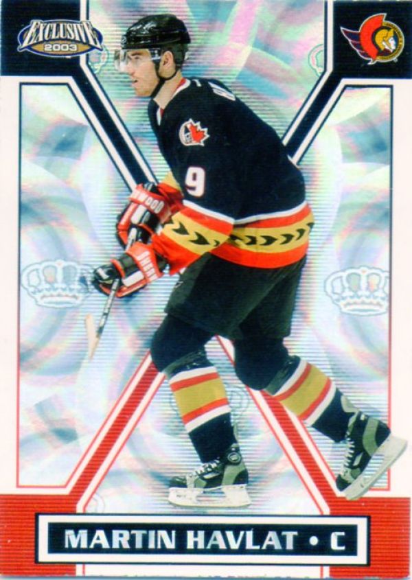 NHL 2002-03 Pacific Exclusive - No 121 - Martin Havlat