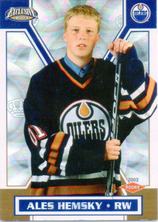 NHL 2002-03 Pacific Exclusive - No 178 - Ales Hemsky