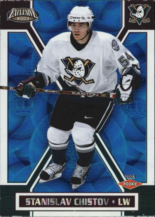 NHL 2002-03 Pacific Exclusive Blue - No 193 - Stanislav Chistov