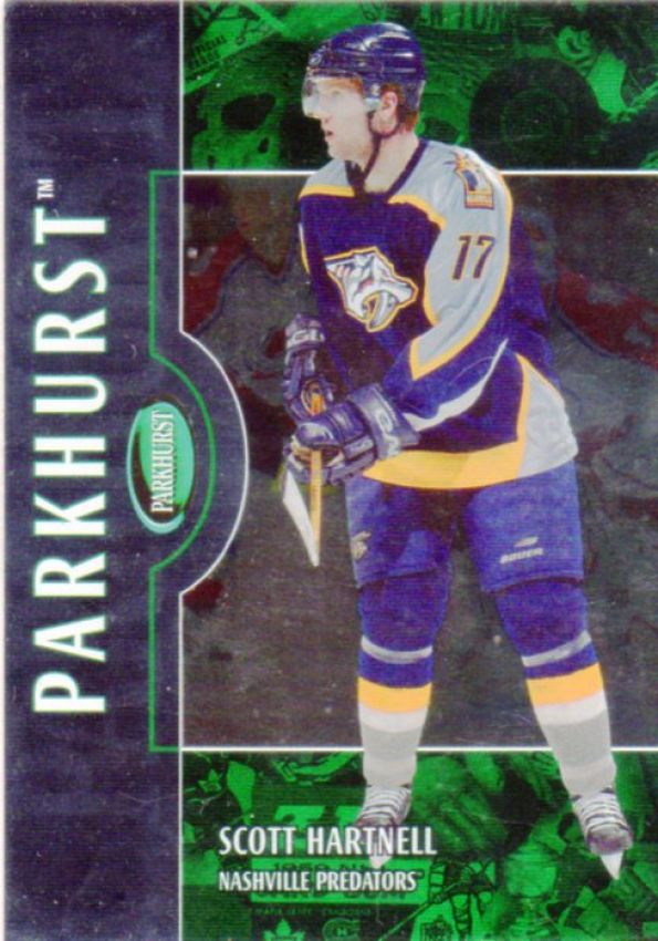 NHL 2002-03 Parkhurst - No 86 - Scott Hartnell