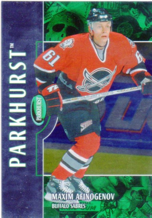 NHL 2002-03 Parkhurst - No 153 - Maxim Afinogenov