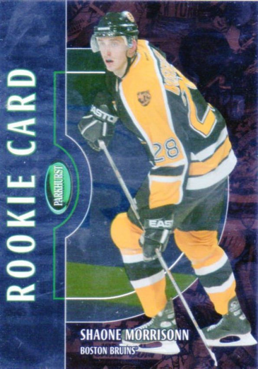 NHL 2002-03 Parkhurst Bronze - No 221 - Shaone Morrisonn