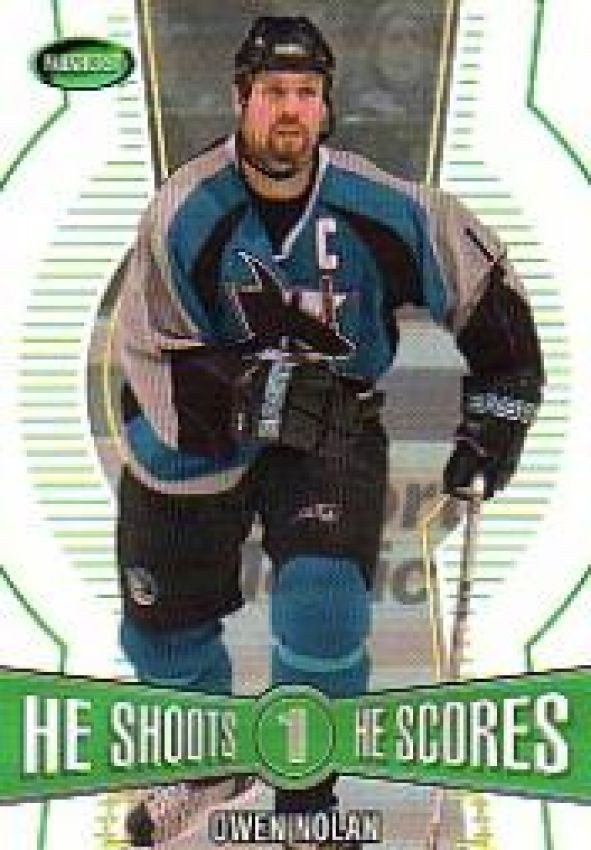 NHL 2002-03 Parkhurst He Shoots - He Scores Points - No 4 - Owen Nolan