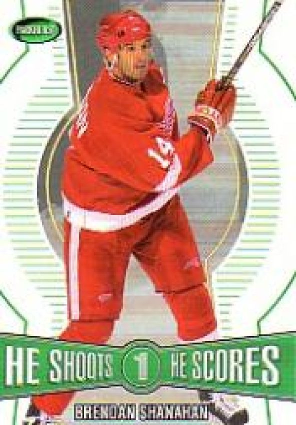 NHL 2002-03 Parkhurst He Shoots - He Scores Points - No 8 - Brendan Shanahan