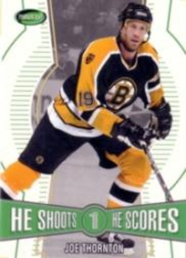 NHL 2002-03 Parkhurst He Shoots - He Scores Points - No 11 - Joe Thornton