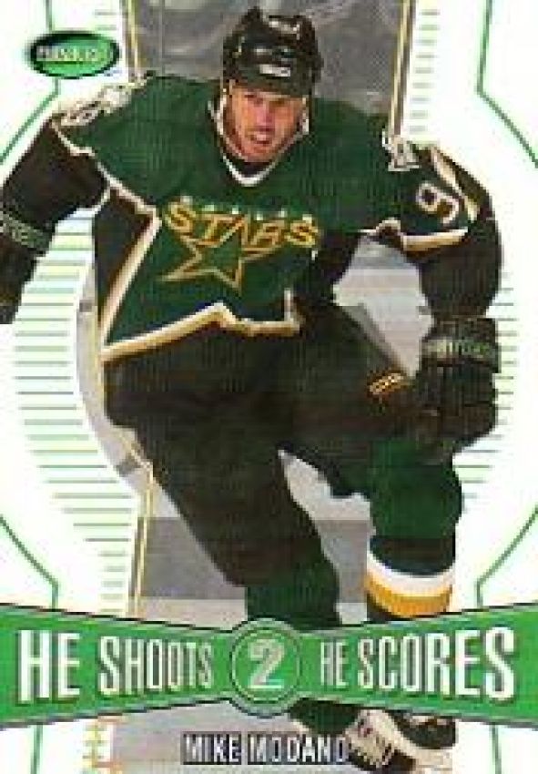 NHL 2002-03 Parkhurst He Shoots - He Scores Points - No 16 - Mike Modano