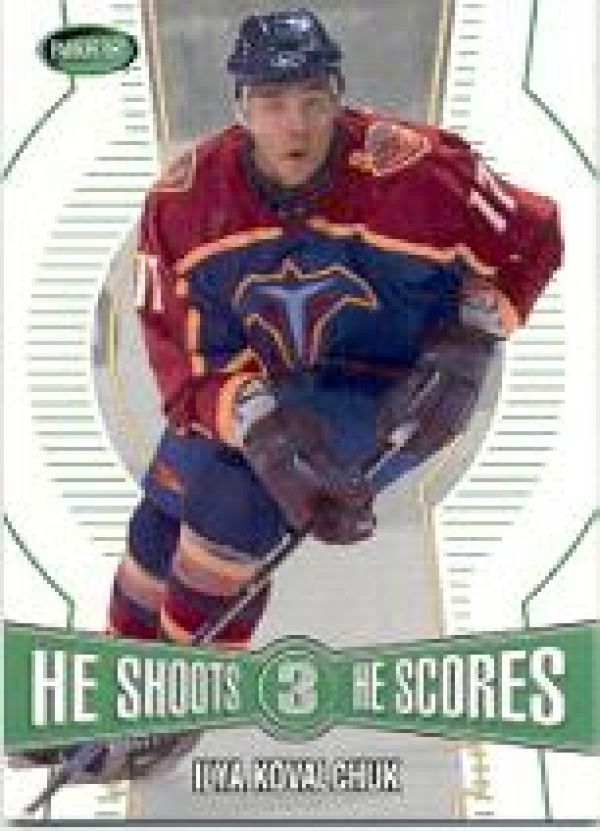 NHL 2002-03 Parkhurst He Shoots - He Scores Points - No 19 - Ilya Kovalchuk