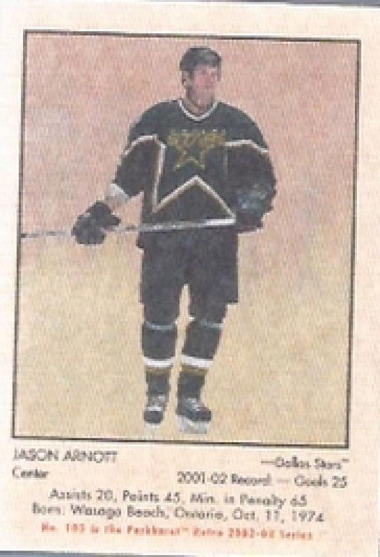 NHL 2002-03 Parkhurst Retro - No 103 - Jason Arnott