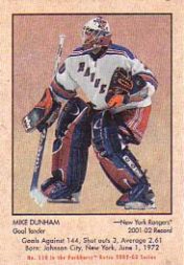 NHL 2002-03 Parkhurst Retro - No 110 - Mike Dunham