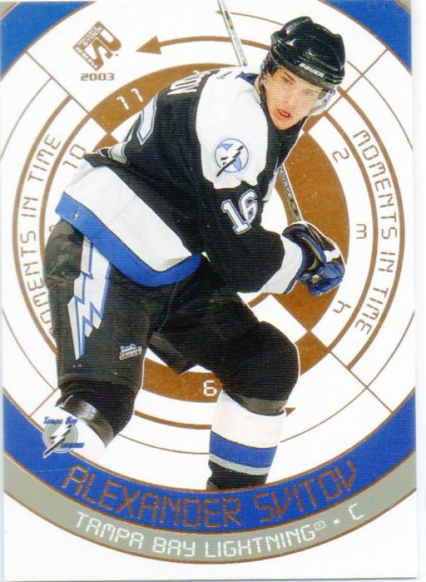 NHL 2002-03 Private Stock Reserve Moments in Time - no 8 - Alexander Svitov