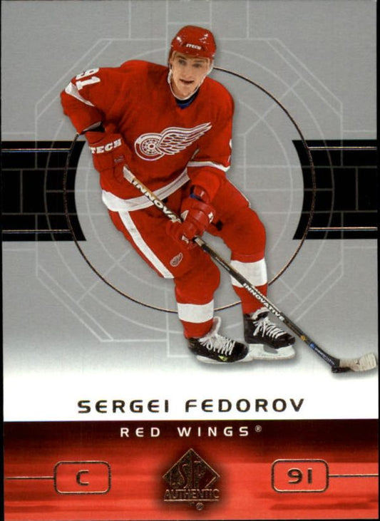 NHL 2002-03 SP Authentic - No 35 - Sergei Fedorov