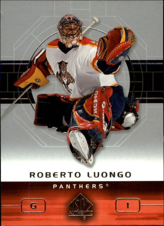 NHL 2002-03 SP Authentic - No 40 - Roberto Luongo