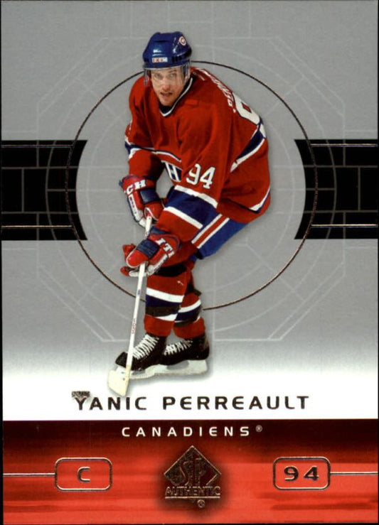 NHL 2002-03 SP Authentic - No 49 - Yanic Perrault