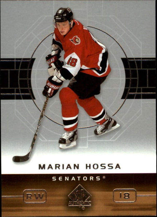 NHL 2002-03 SP Authentic - No 63 - Marian Hossa