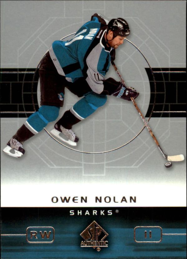 NHL 2002-03 SP Authentic - No 75 - Owen Nolan