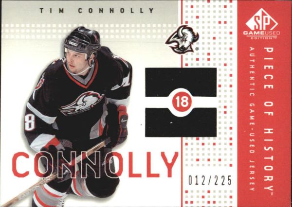 NHL 2002-03 SP Game Used Piece of History - No PH-TC - Tim Connolly